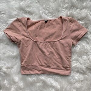 Small Monrow Scoop Neck Crop Top